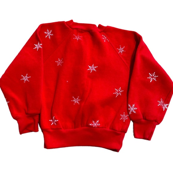 Vintage Child Santa Bear Sweatshirt - Picture 9 of 15